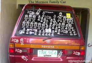 the mormon family car