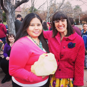Anya traveled from Mexico City to attend the priesthood session. You can read an essay by her here: http://www.the-exponent.com/y-me-dolio-and-it-hurt-me/